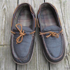 LL Bean Leather Slippers Men Size 11 Medium